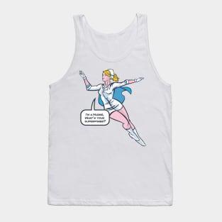 Nurse Superpower - Cool Profession Design Medicine Nurse Tank Top